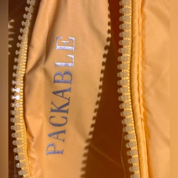 Polo Ralph Lauren 🔥 Men’s Yellow Hooded Packable Puffer Jacket Coat NWT - Picture 10 of 16